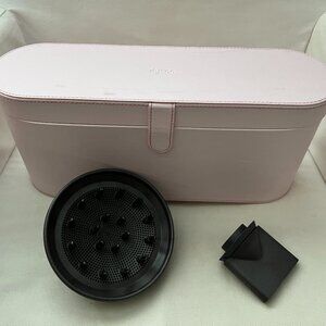 Dyson Hair Dryer Pink Case with Attachments